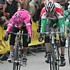 Kim Kirchen gewinnt den Spurt um den zweiten Platz beim Gran Premio Lugano 2006